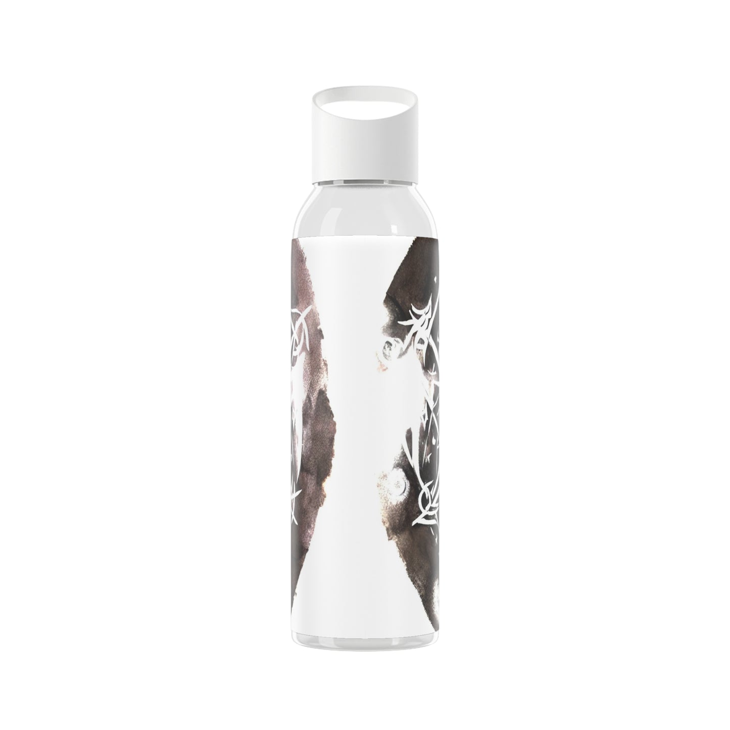 Pentagram Skull Sky Water Bottle