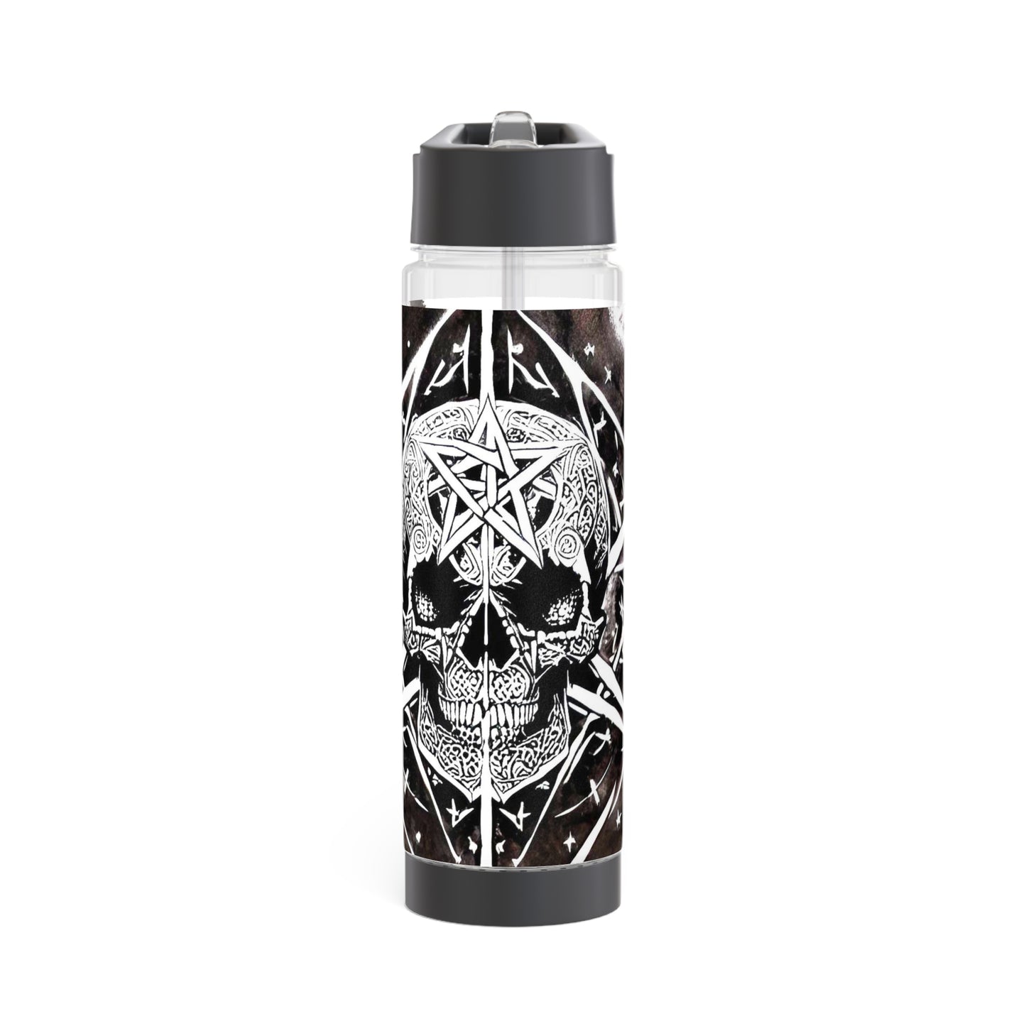 Pentagram Skull Infuser Water Bottle