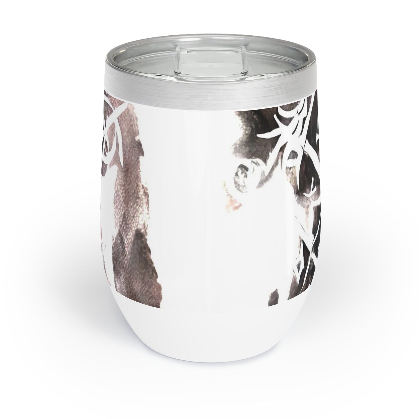 Pentagram Skull Chill Wine Tumbler