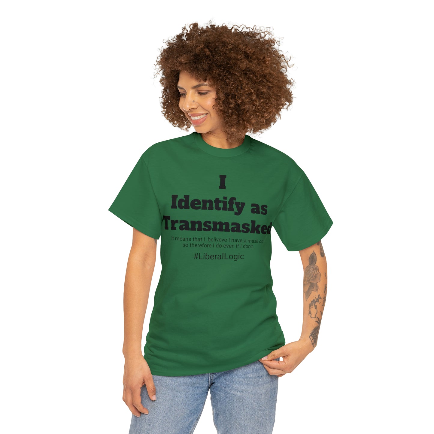 Transmasked Unisex Heavy Cotton Tee