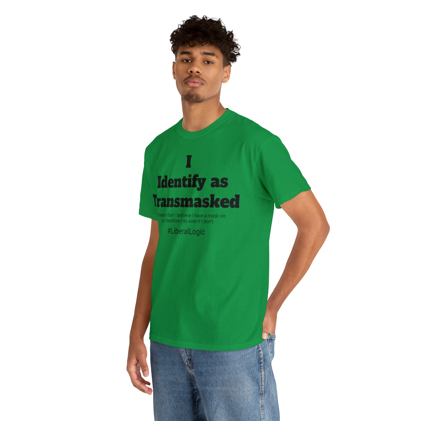 Transmasked Unisex Heavy Cotton Tee