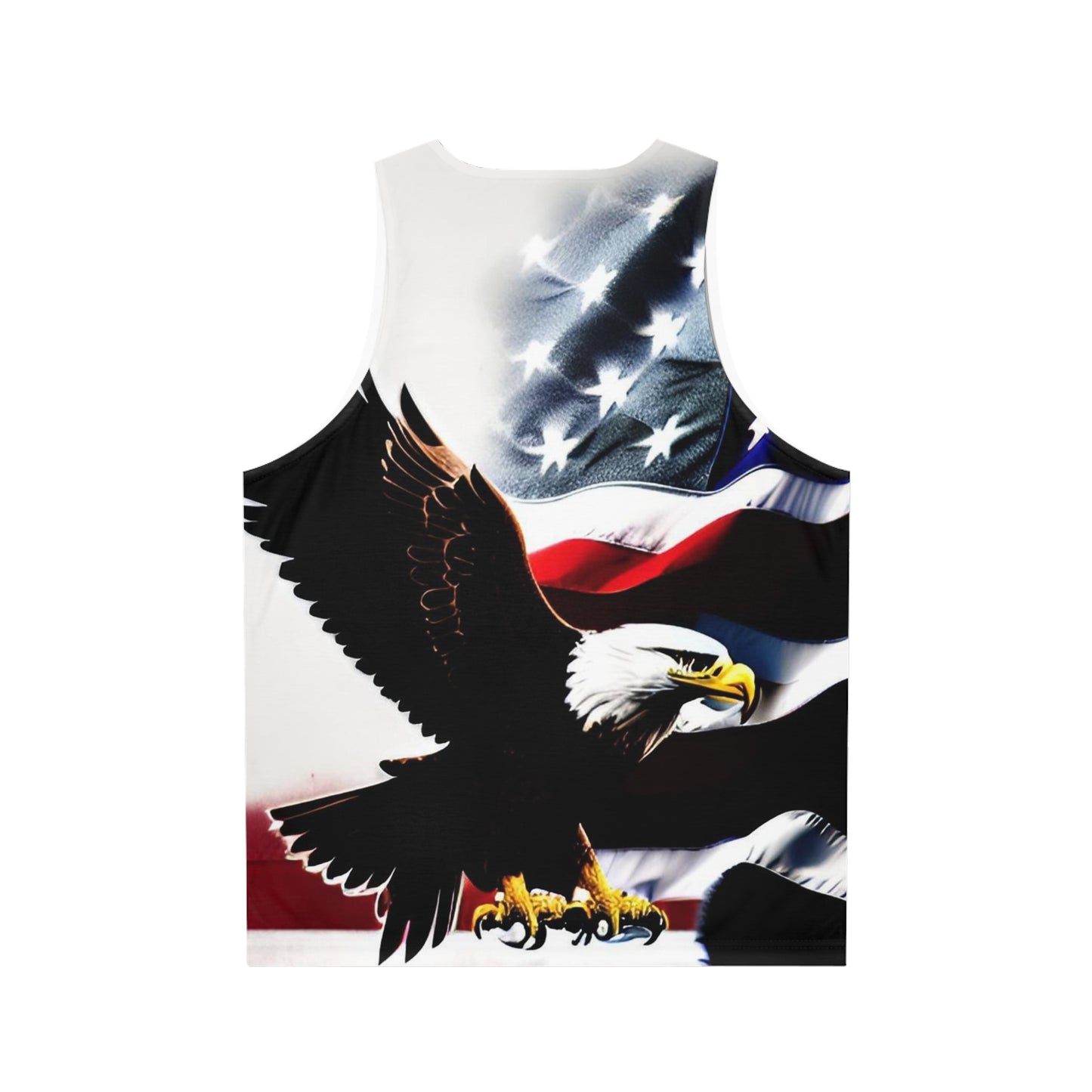 Eagle and Flag Unisex Tank Top (AOP)