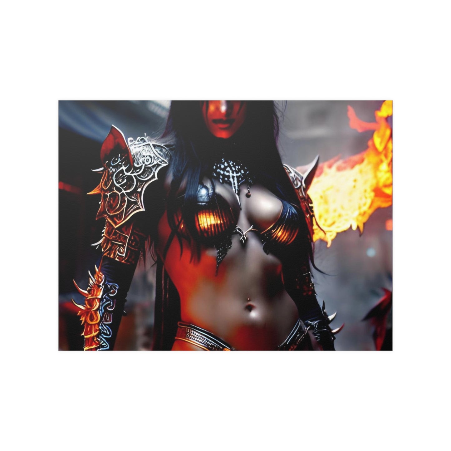 Demoness Satin Posters (210gsm)