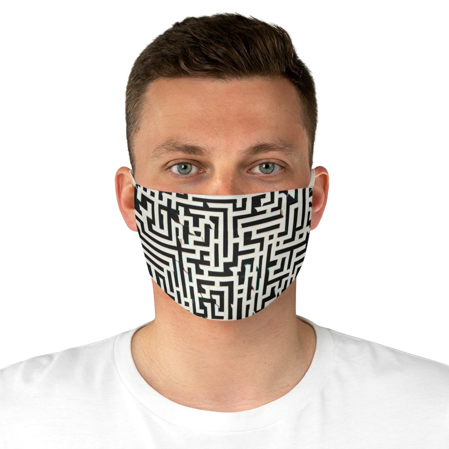 Maze Fabric Face Mask