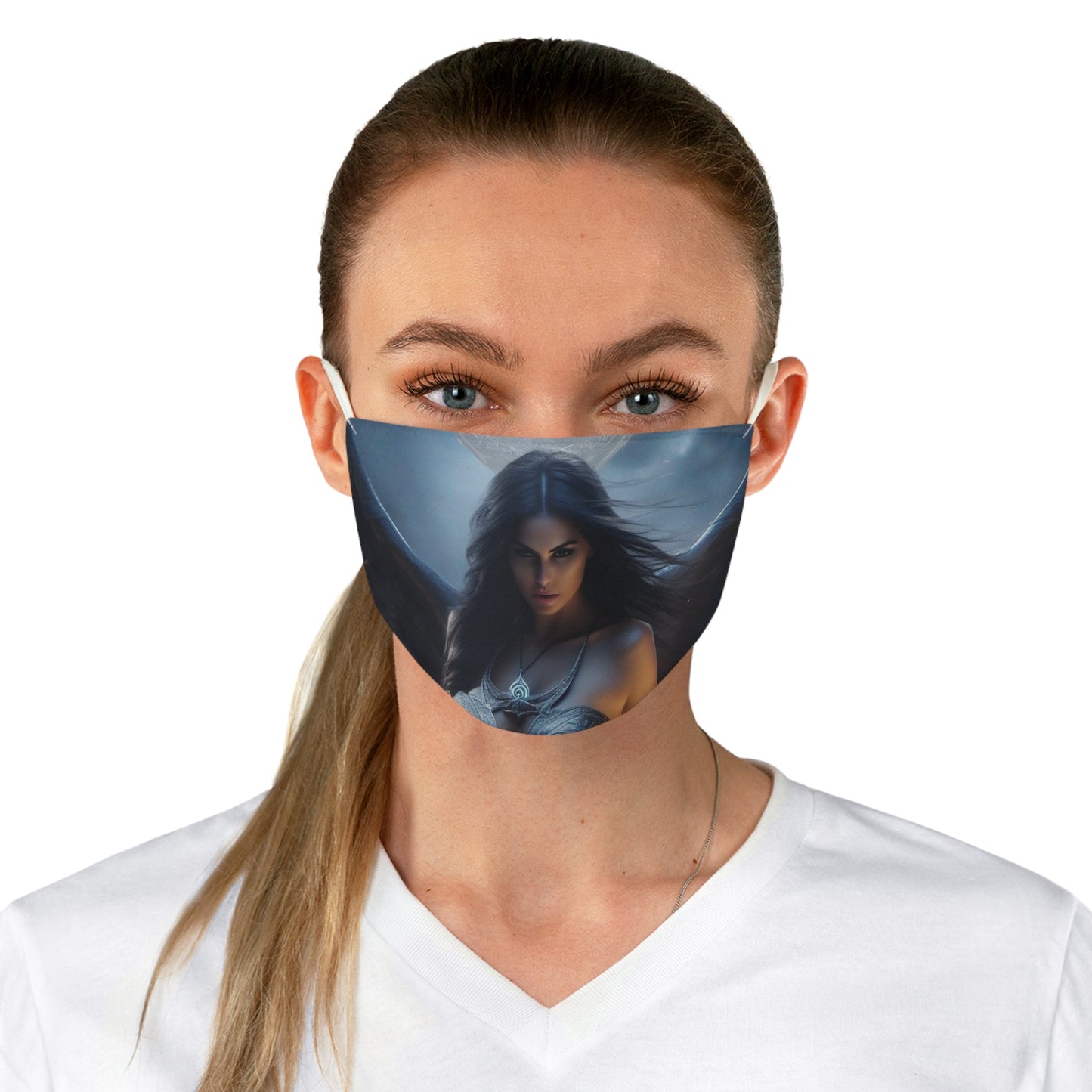 Demonic angel Fabric Face Mask