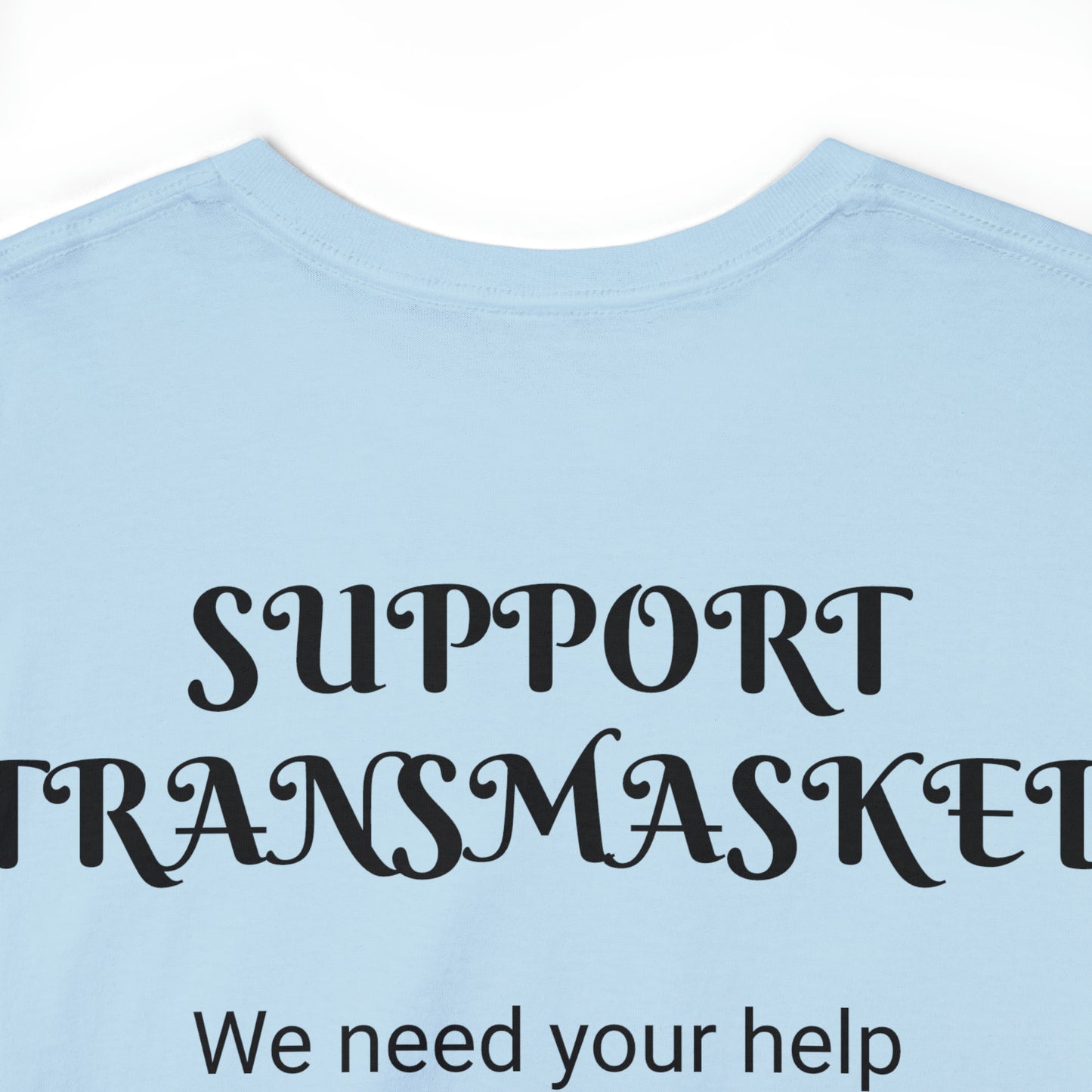 Transmasked Unisex Heavy Cotton Tee