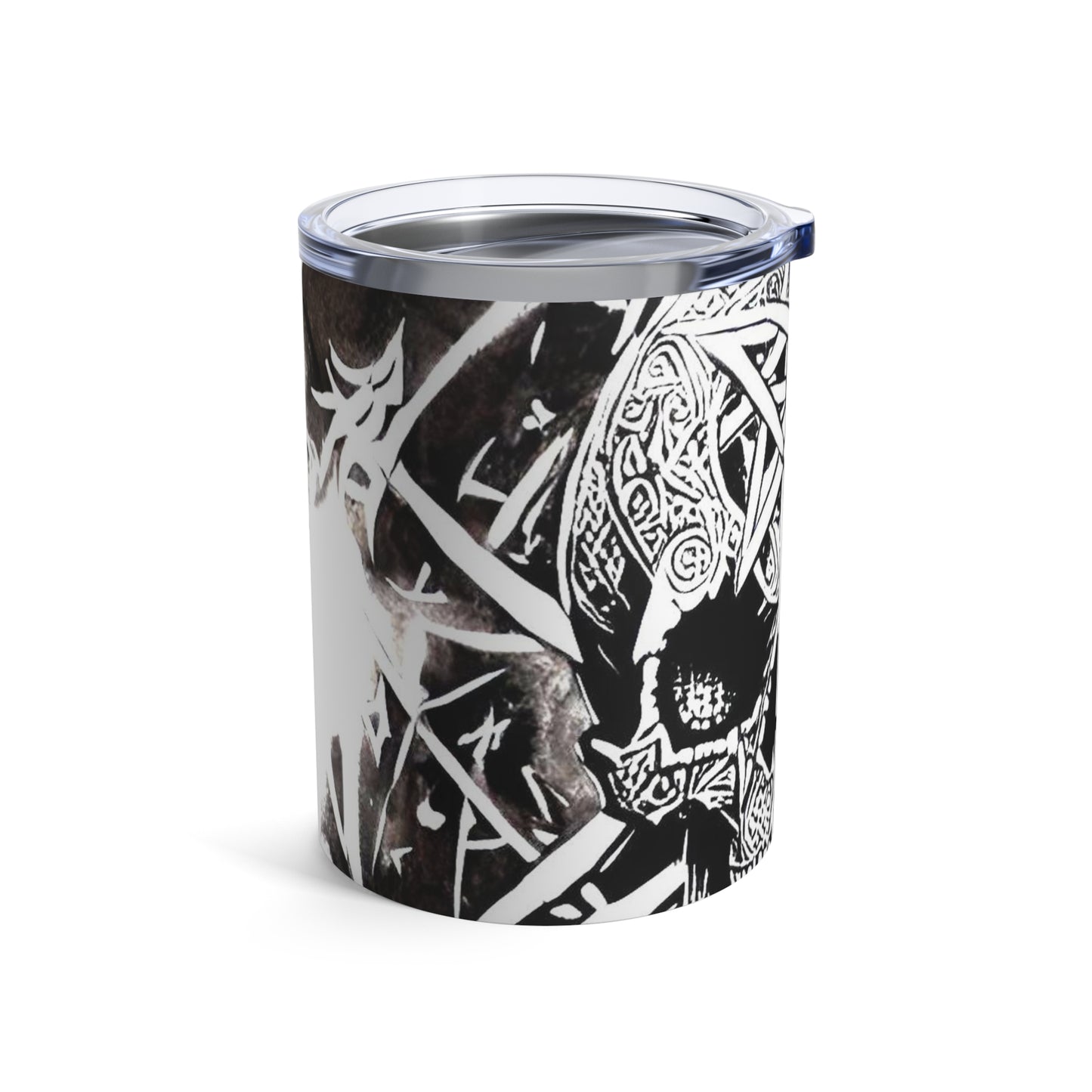 Pentagram Skull Tumbler 10oz