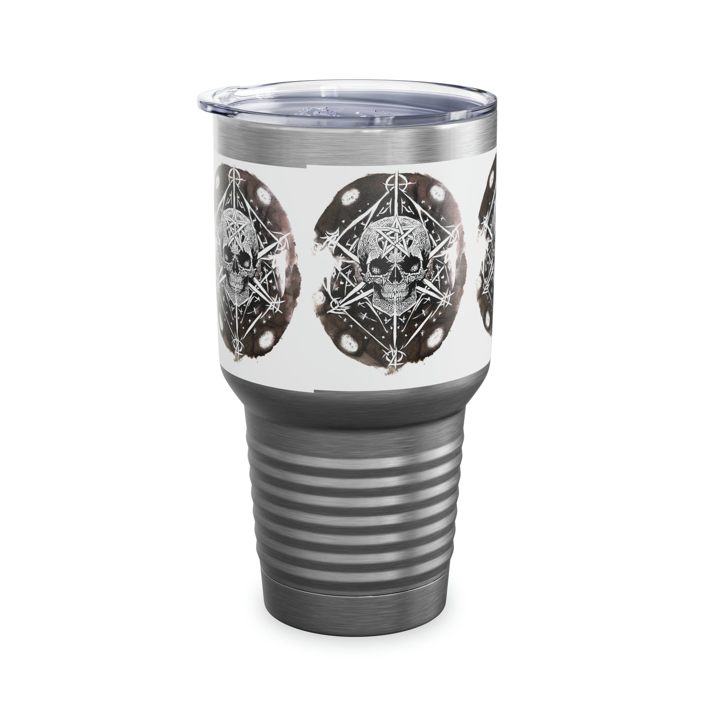 Pentagram Skull Ringneck Tumbler, 30oz