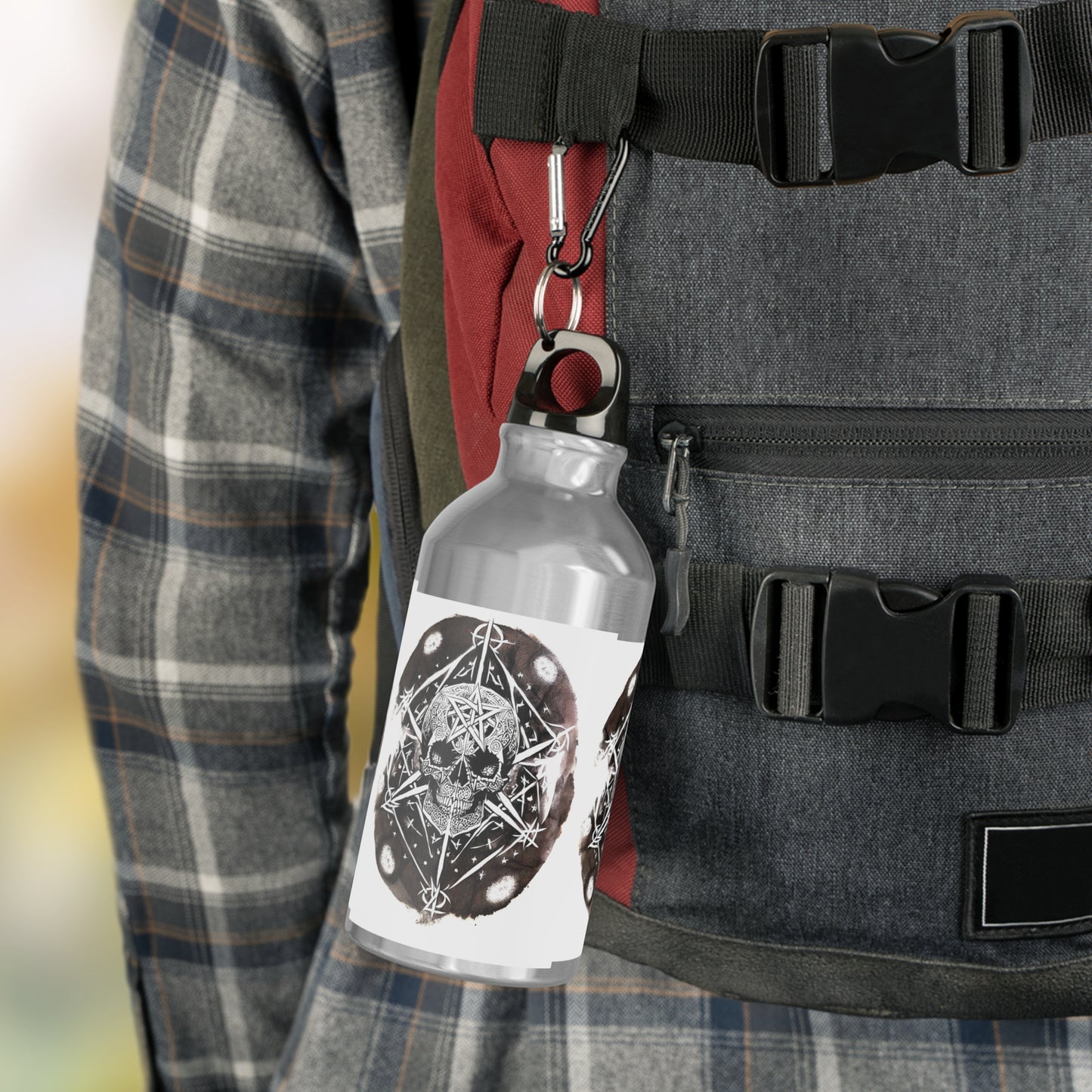 Pentagram Skull Oregon Sport Bottle