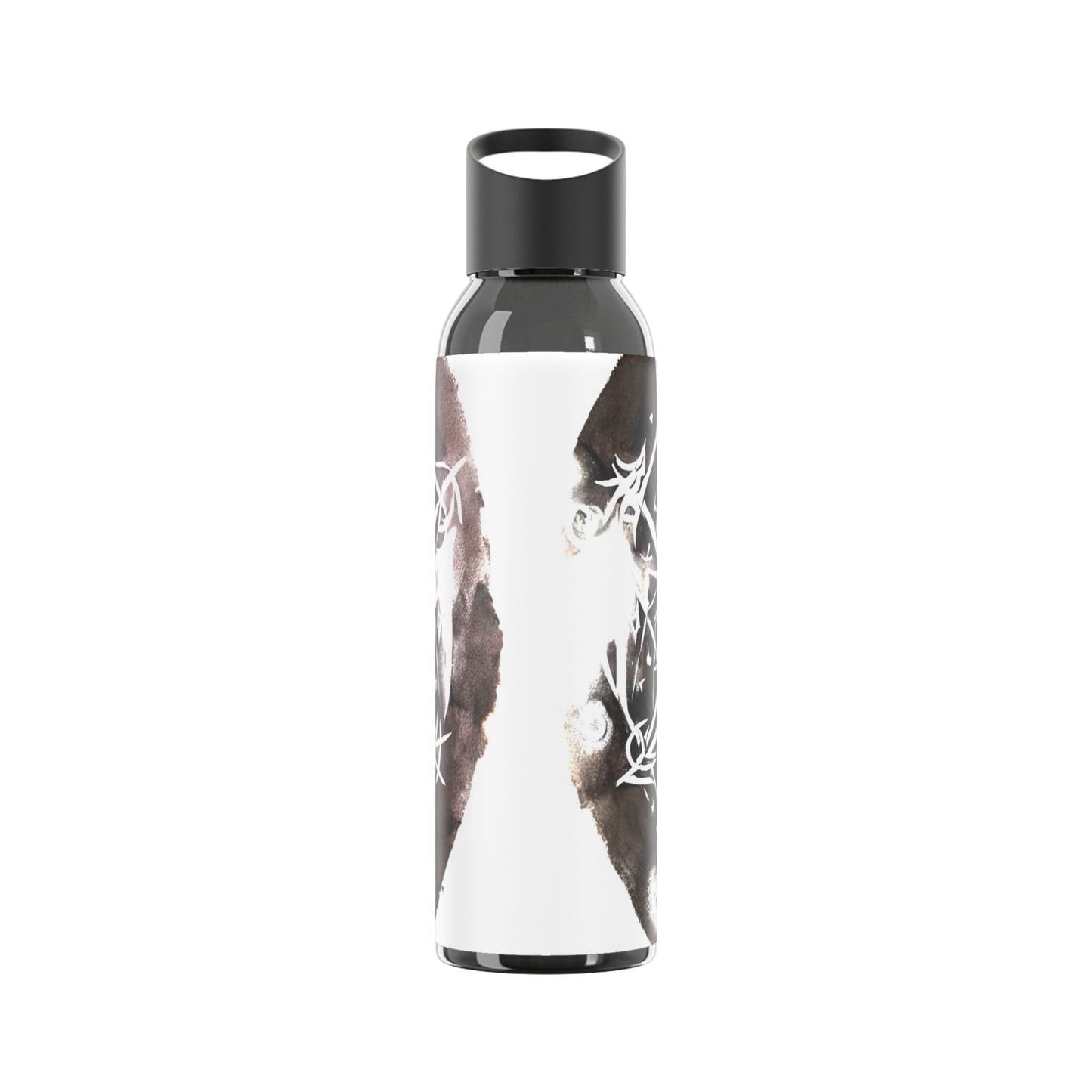 Pentagram Skull Sky Water Bottle