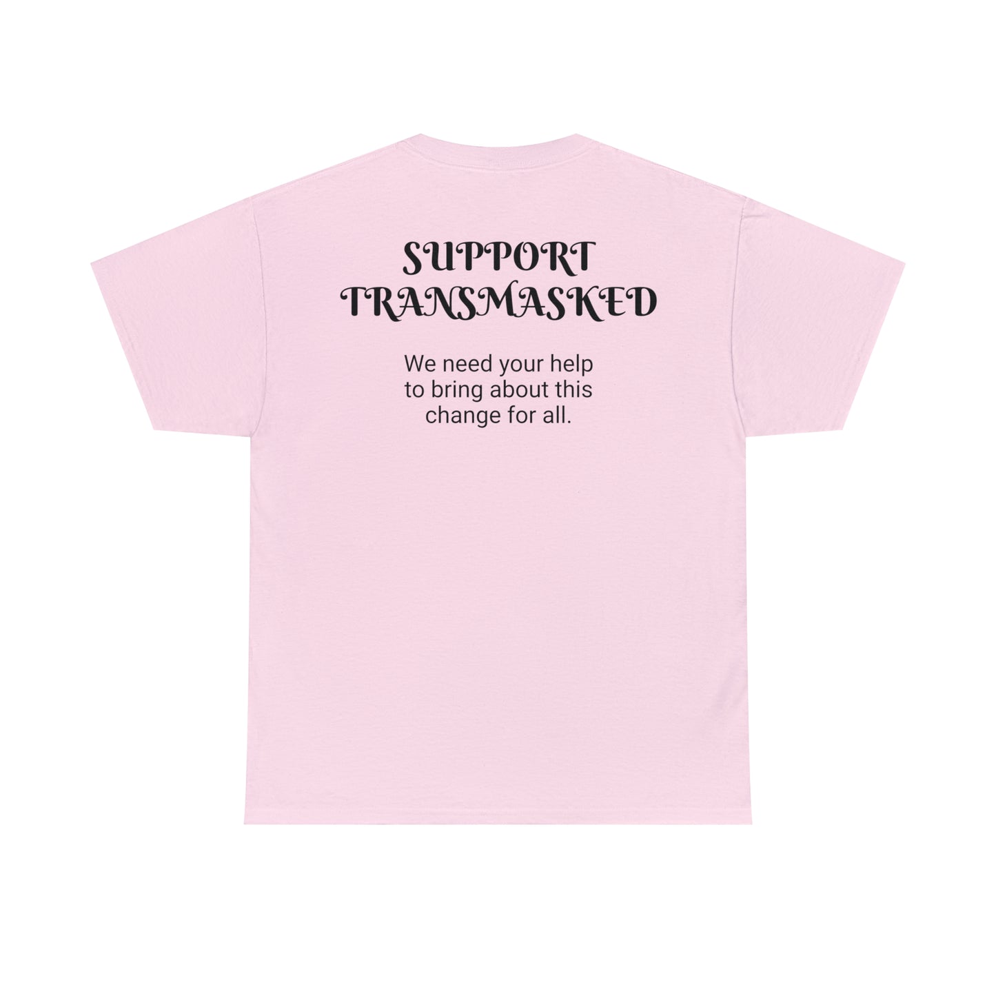 Transmasked Unisex Heavy Cotton Tee