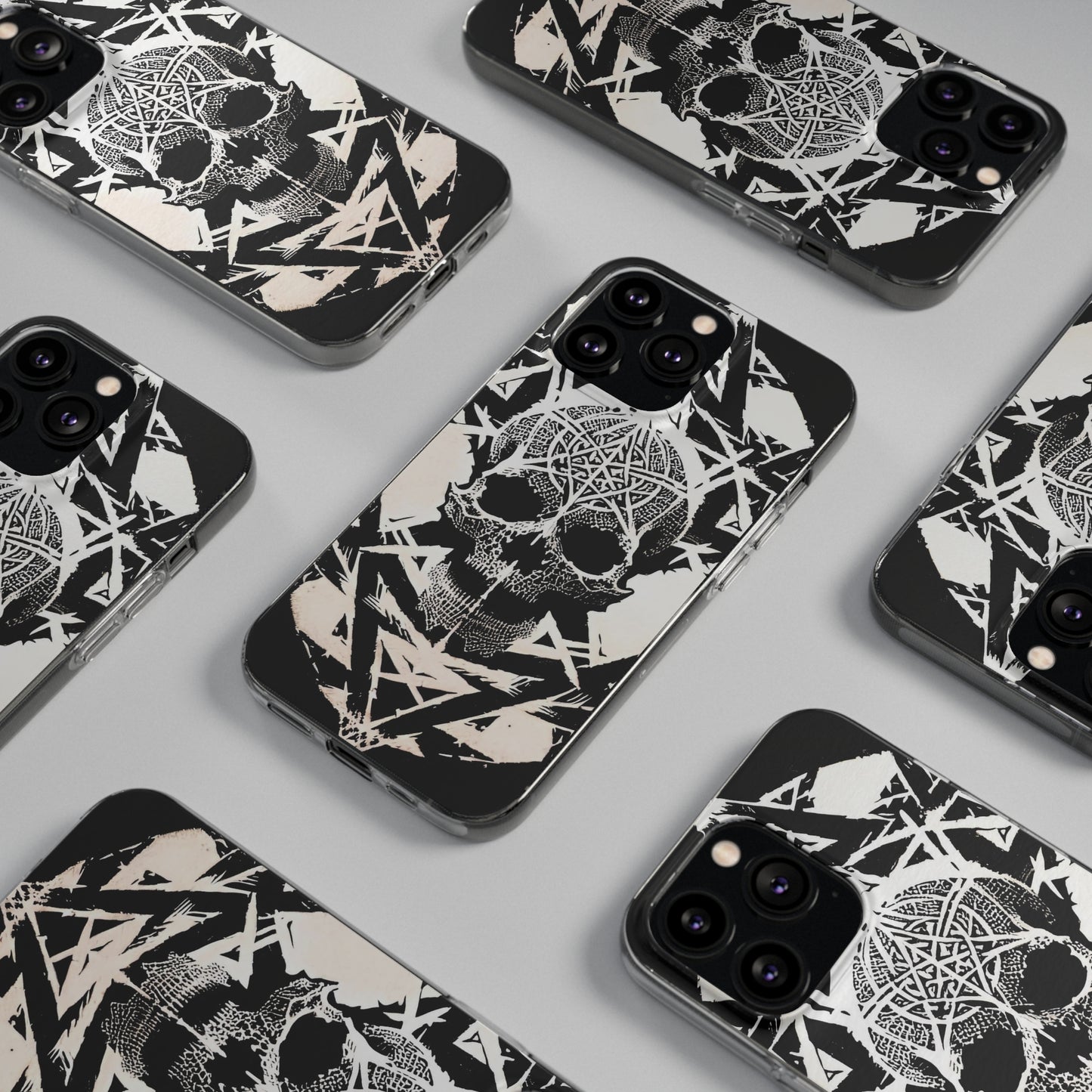 Skull Soft Phone Cases