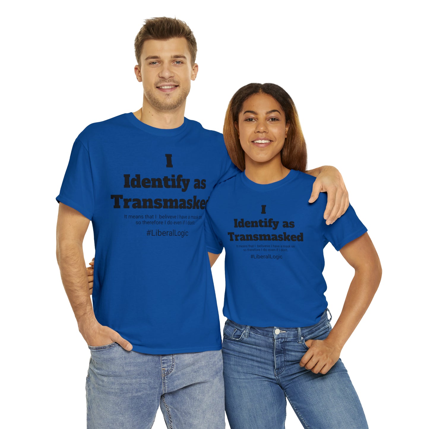 Transmasked Unisex Heavy Cotton Tee