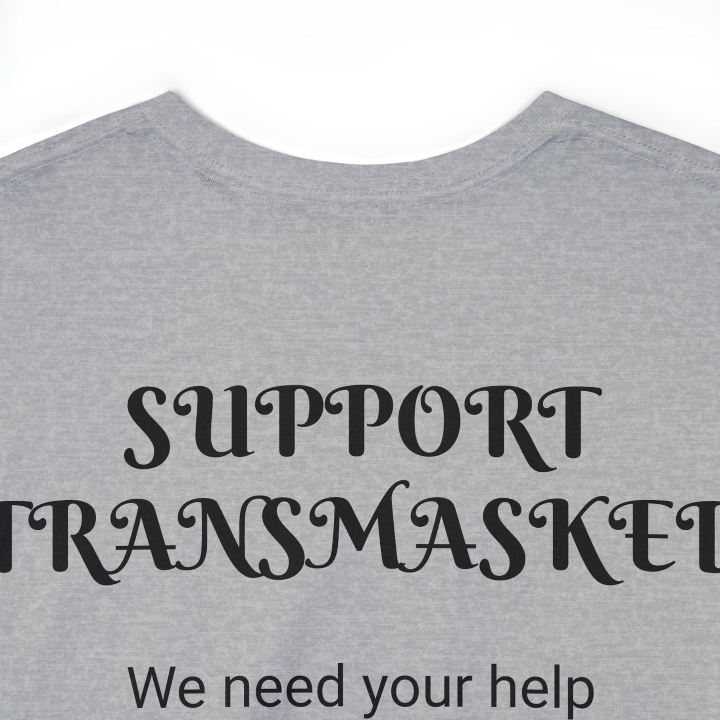 Transmasked Unisex Heavy Cotton Tee