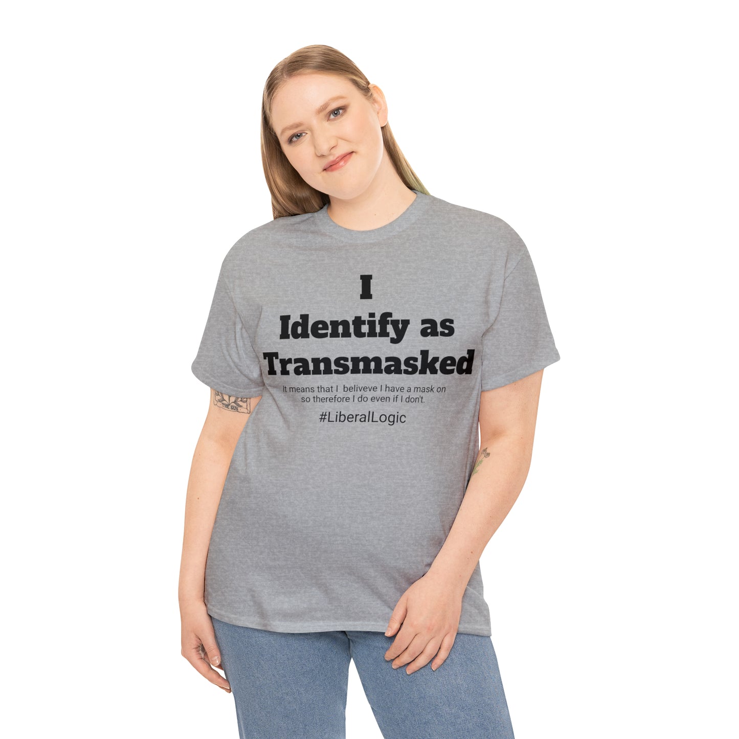 Transmasked Unisex Heavy Cotton Tee