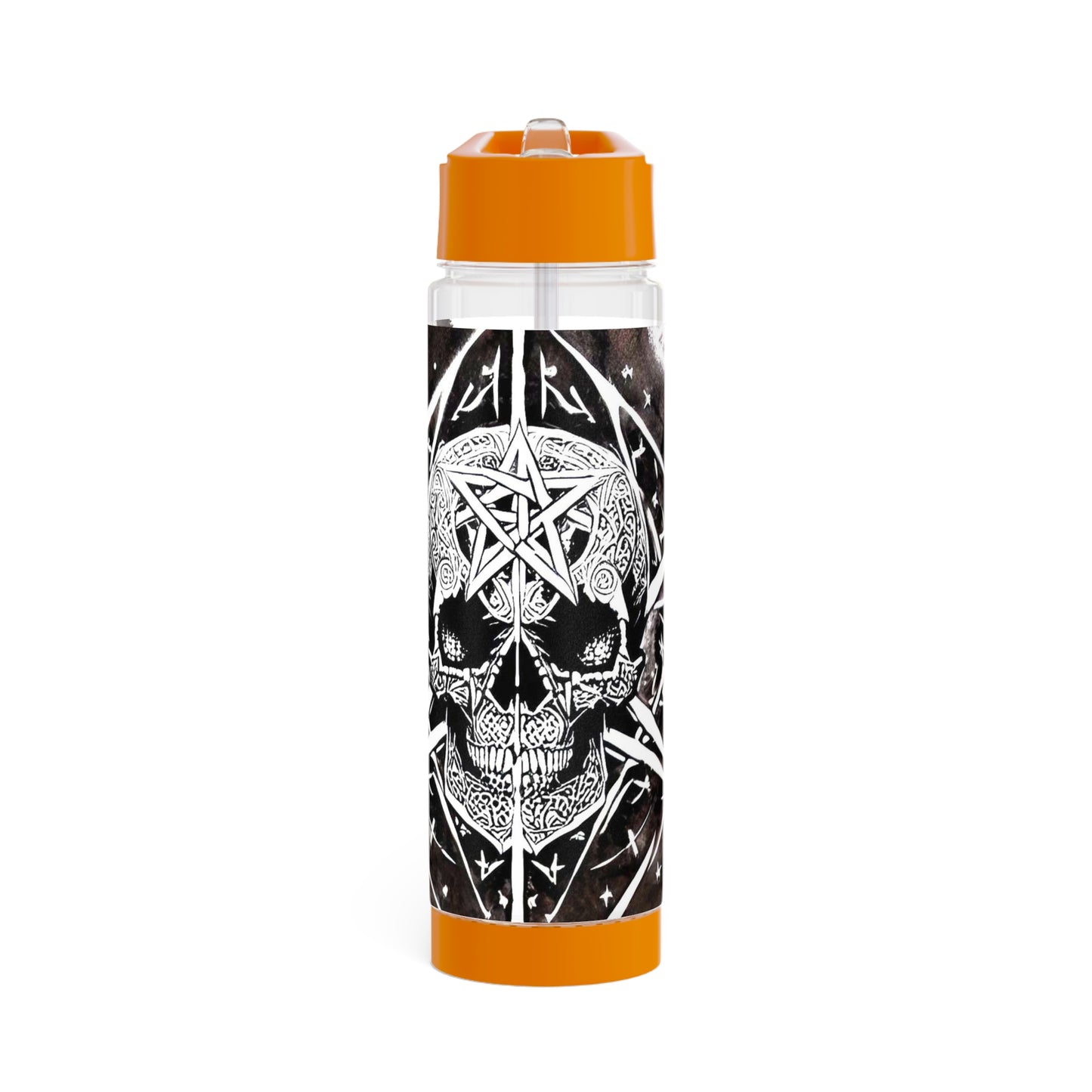 Pentagram Skull Infuser Water Bottle