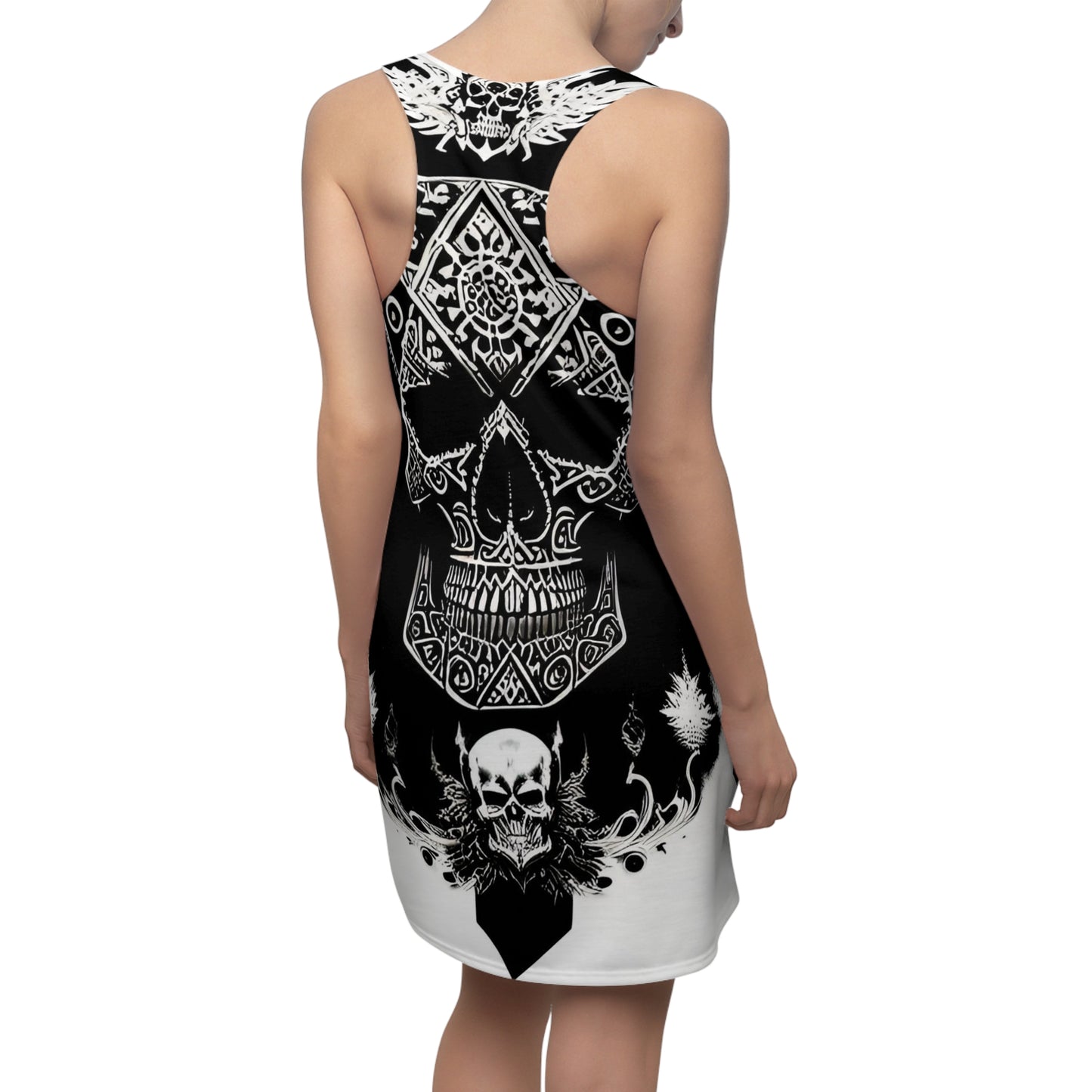 Women's Cut & Sew Racerback Dress (AOP)