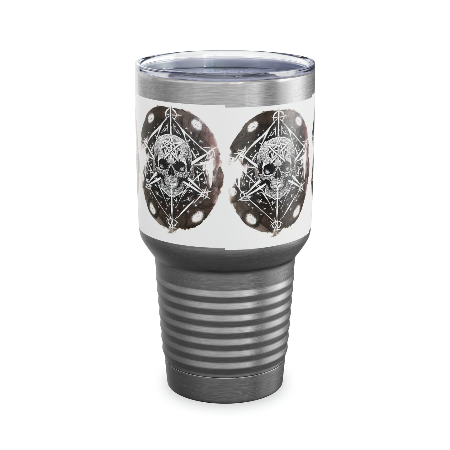 Pentagram Skull Ringneck Tumbler, 30oz