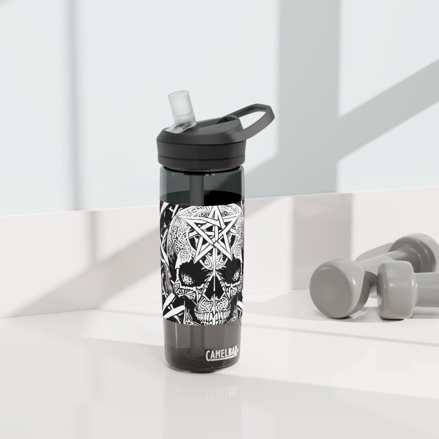 Pentagram Skull CamelBak Eddy®  Water Bottle, 20oz\25oz