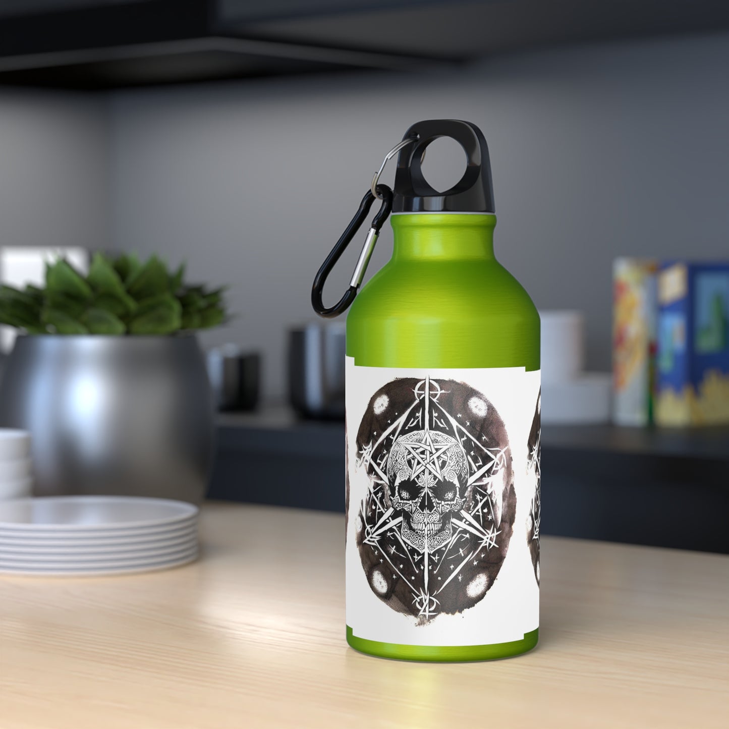 Pentagram Skull Oregon Sport Bottle