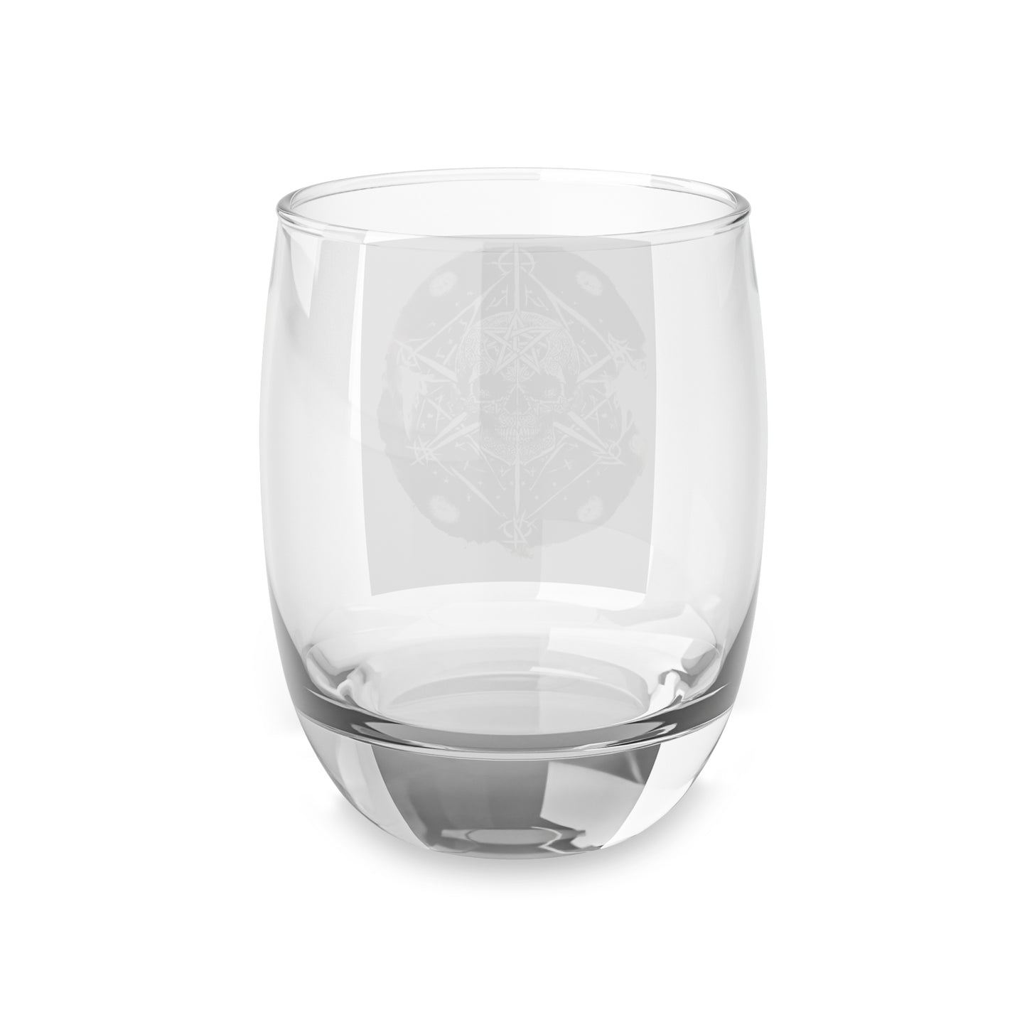 Pentagram Skull Whiskey Glass