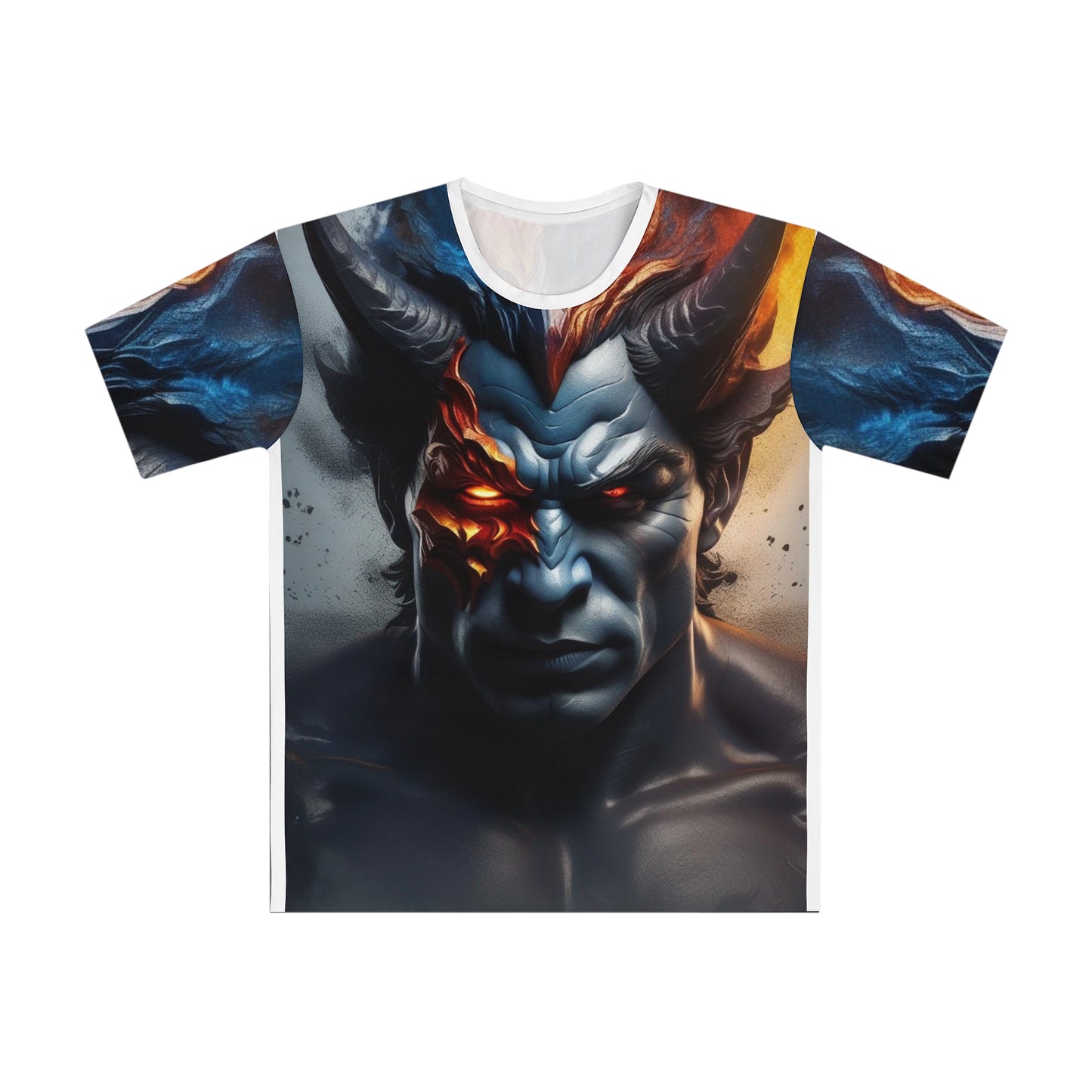 Demon within Men's Loose T-shirt (AOP)