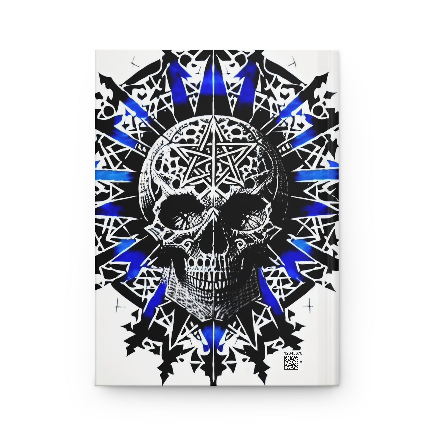 Pentagram Skull Hardcover Journal Matte