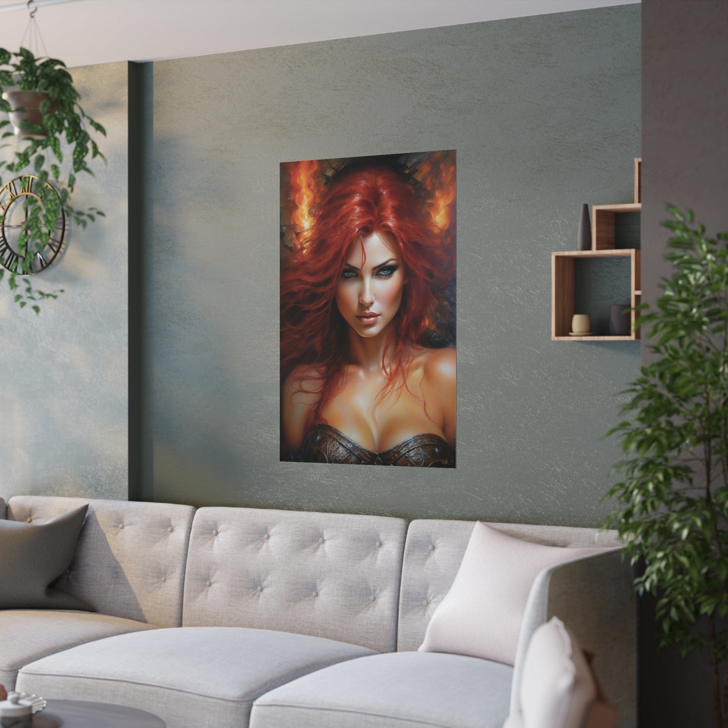 Redhead Satin Posters (210gsm)