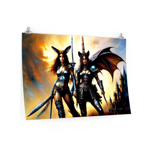 Premium Matte horizontal posters