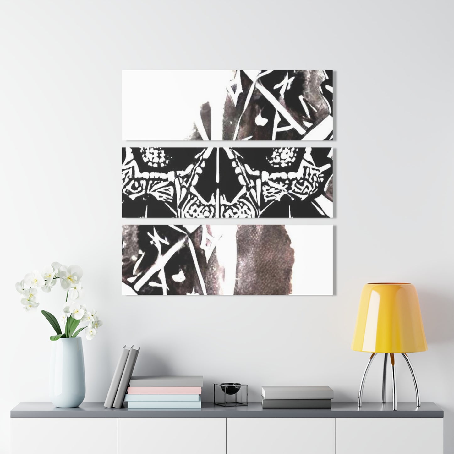 Pentagram Skull Acrylic Prints (Triptych)