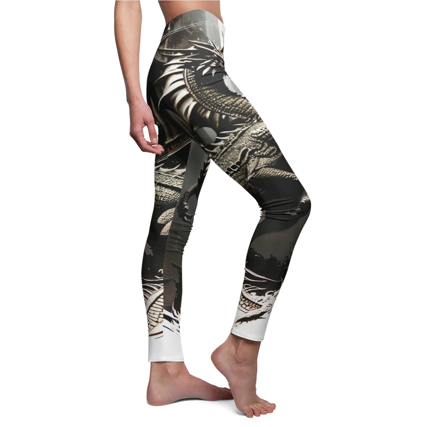 Women's Cut & Sew Casual Leggings (AOP)