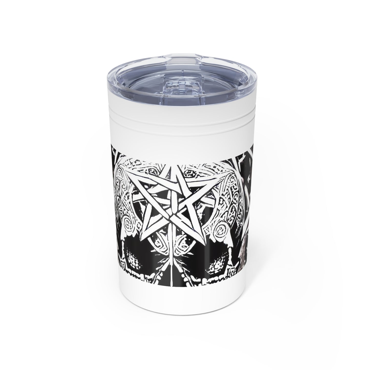 Pentagram Skull Vacuum Insulated Tumbler, 11oz