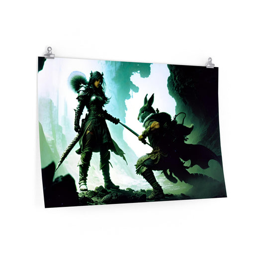 Premium Matte horizontal posters