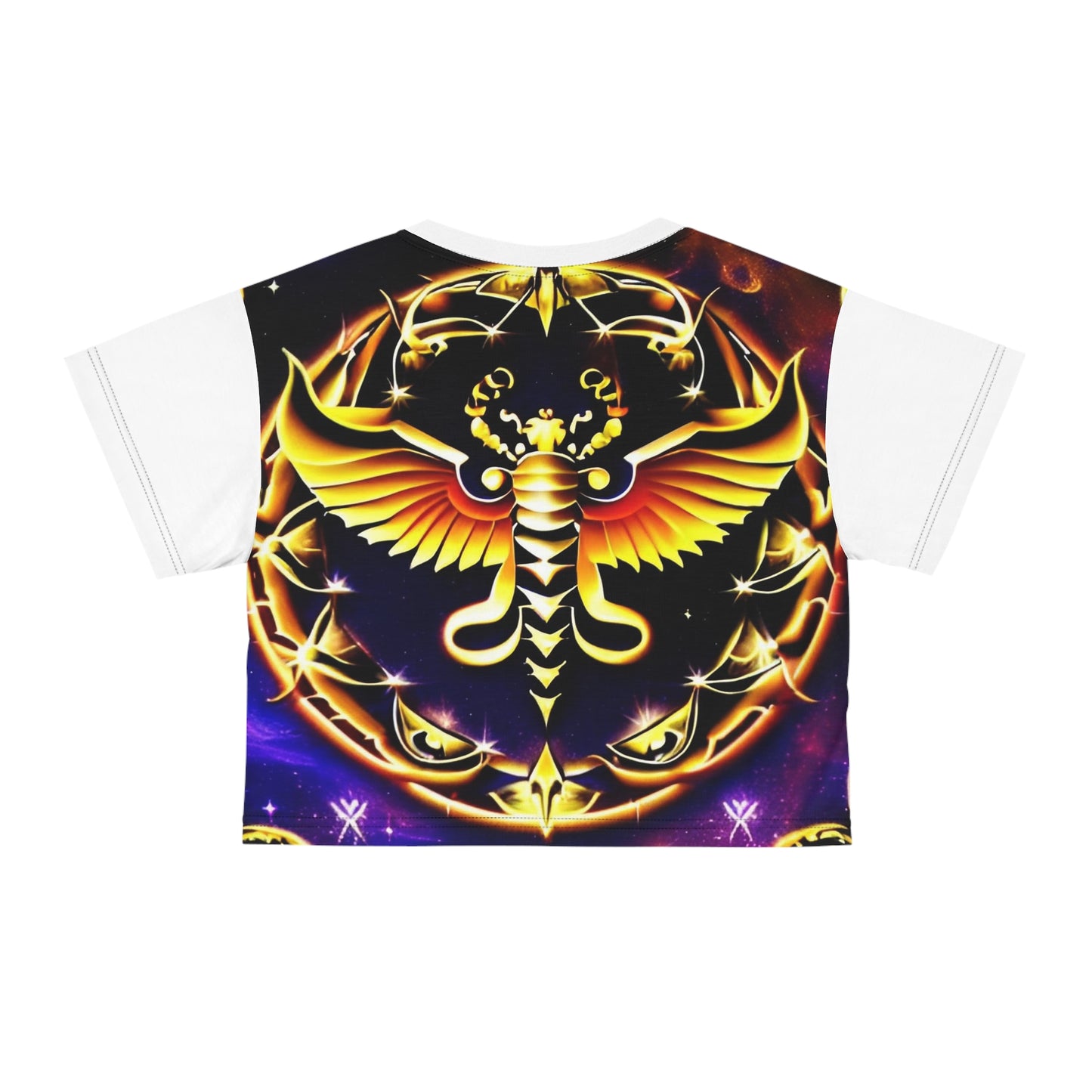 Phoenix colored Crop Tee (AOP)