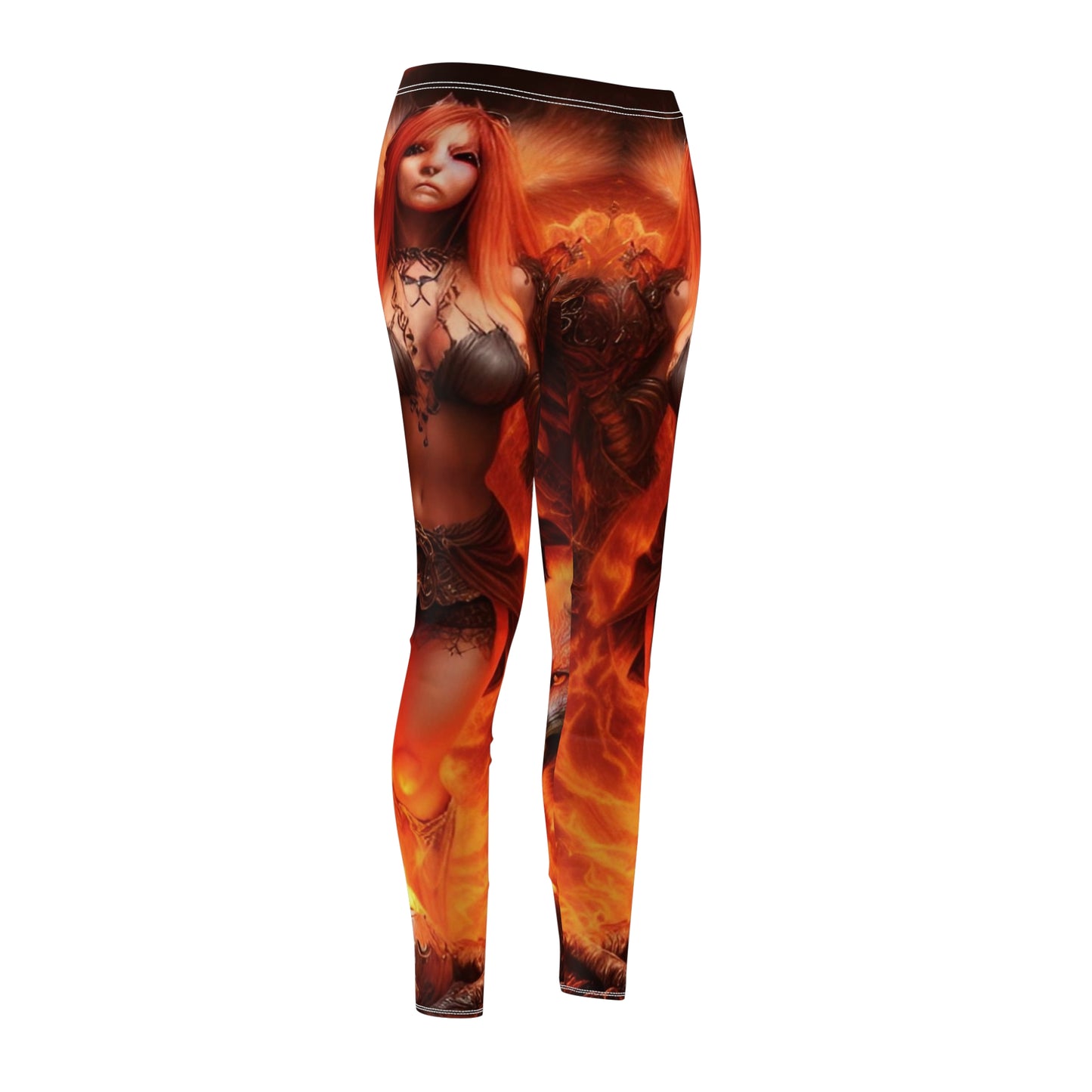 Women's Cut & Sew Casual Leggings (AOP)