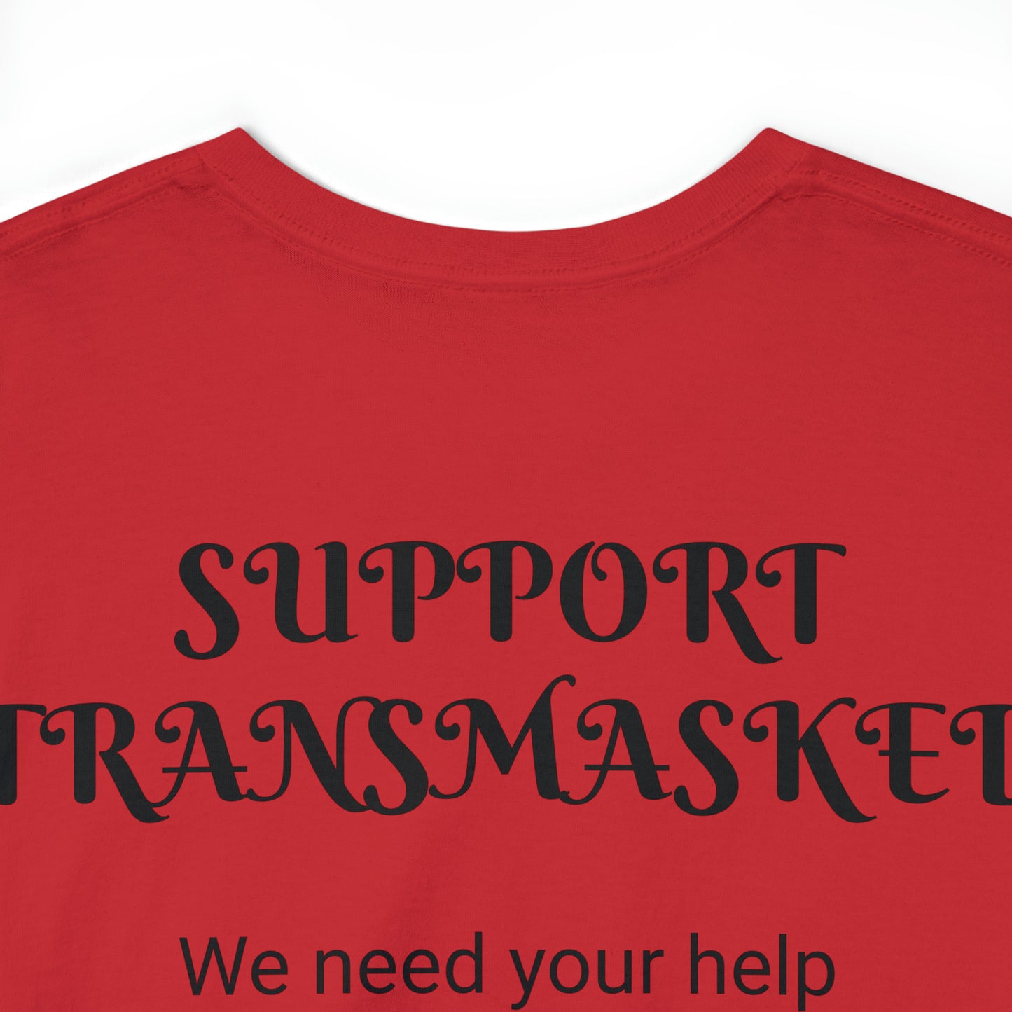 Transmasked Unisex Heavy Cotton Tee