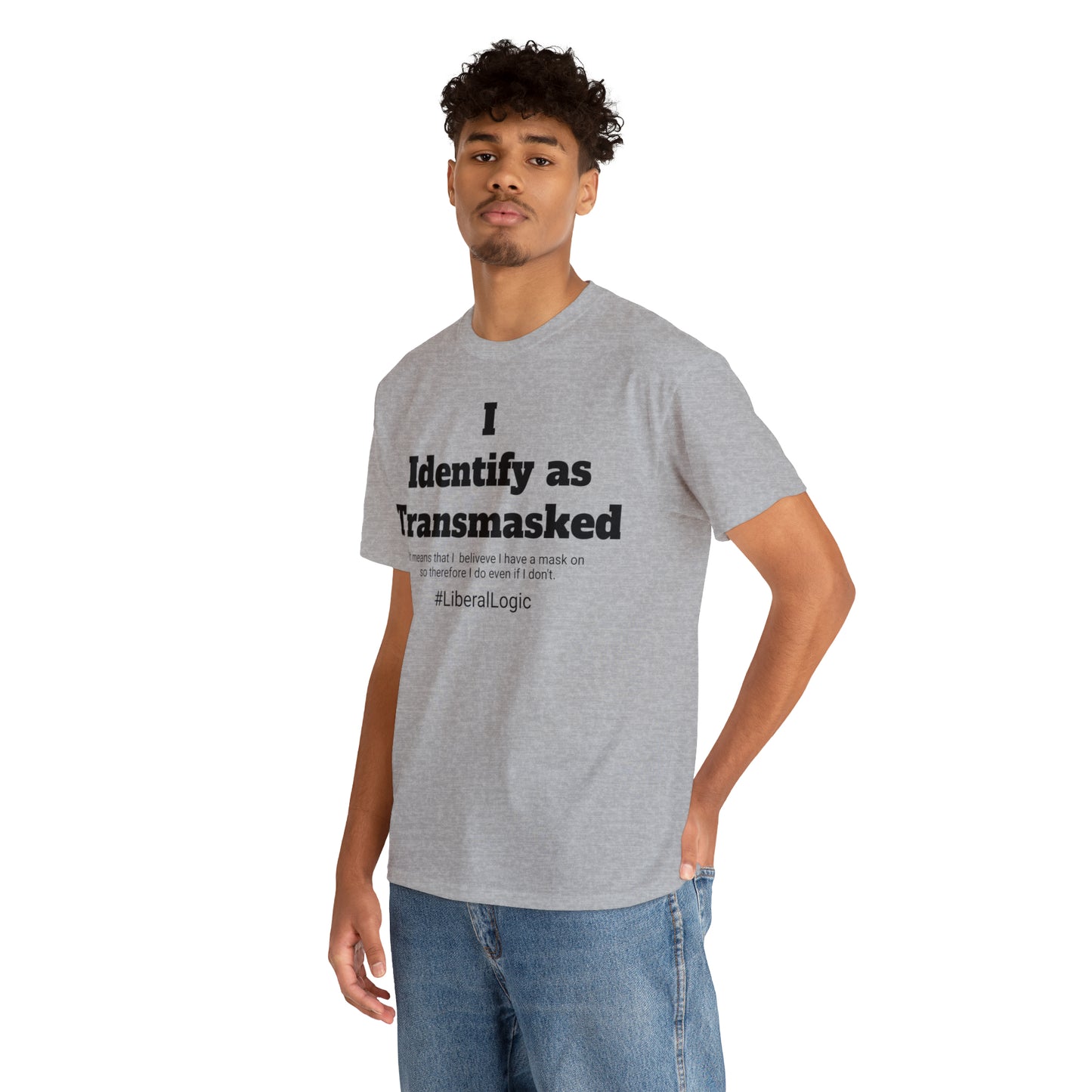 Transmasked Unisex Heavy Cotton Tee