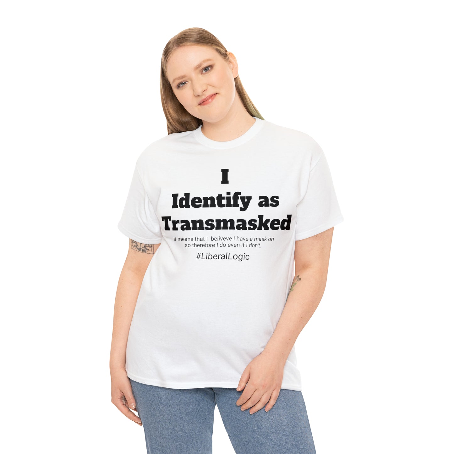 Transmasked Unisex Heavy Cotton Tee