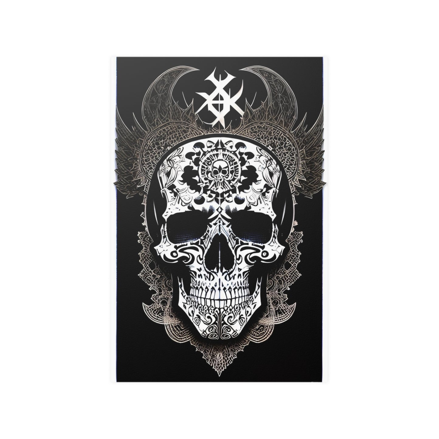 Skull Satin Posters (210gsm)