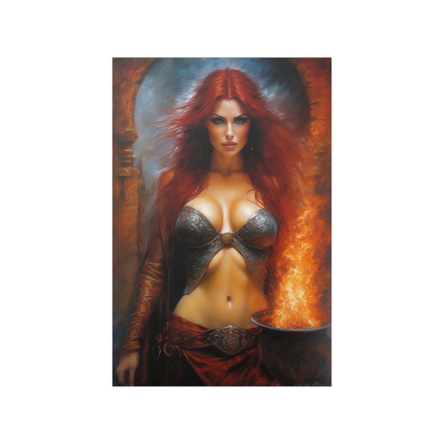 Redhead Satin Posters (210gsm)