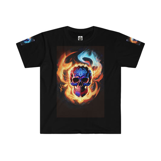 Skulled Unisex Softstyle T-Shirt