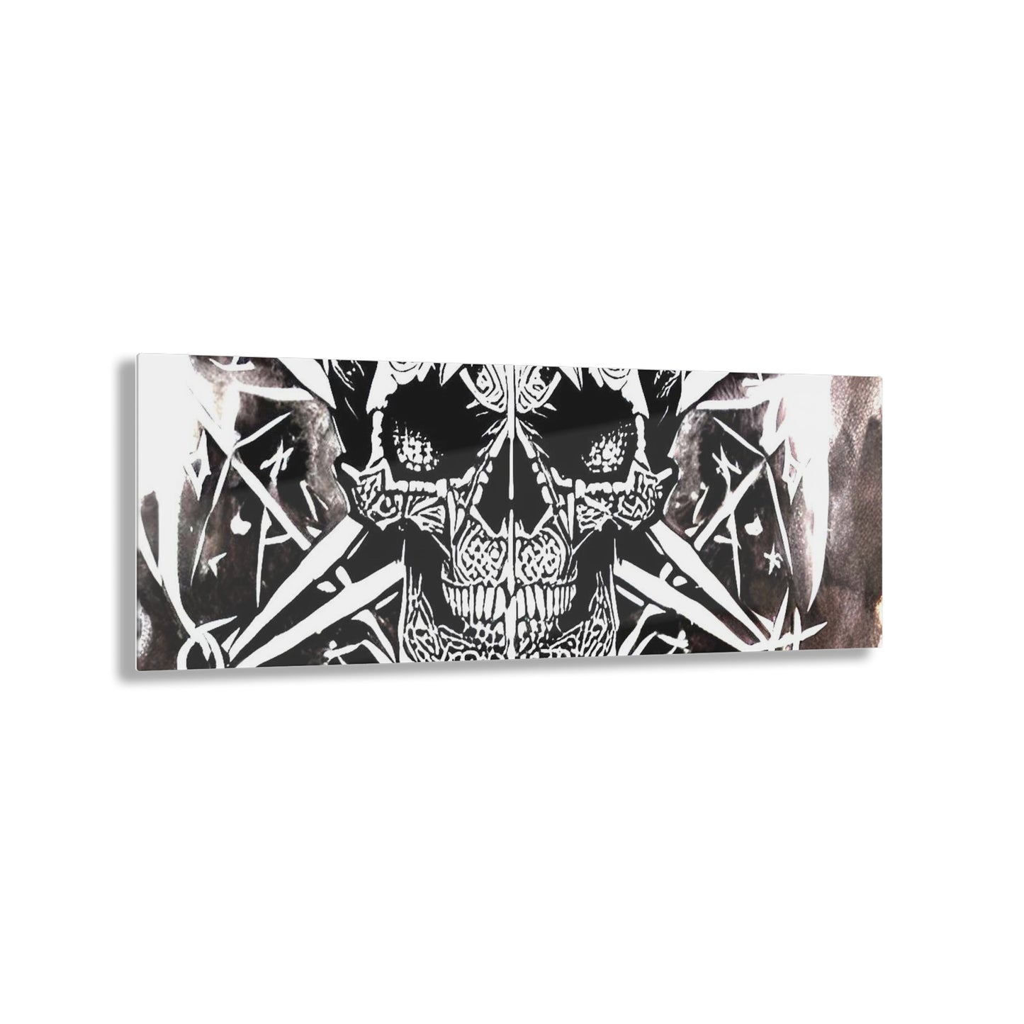 Pentagram Skull Acrylic Prints