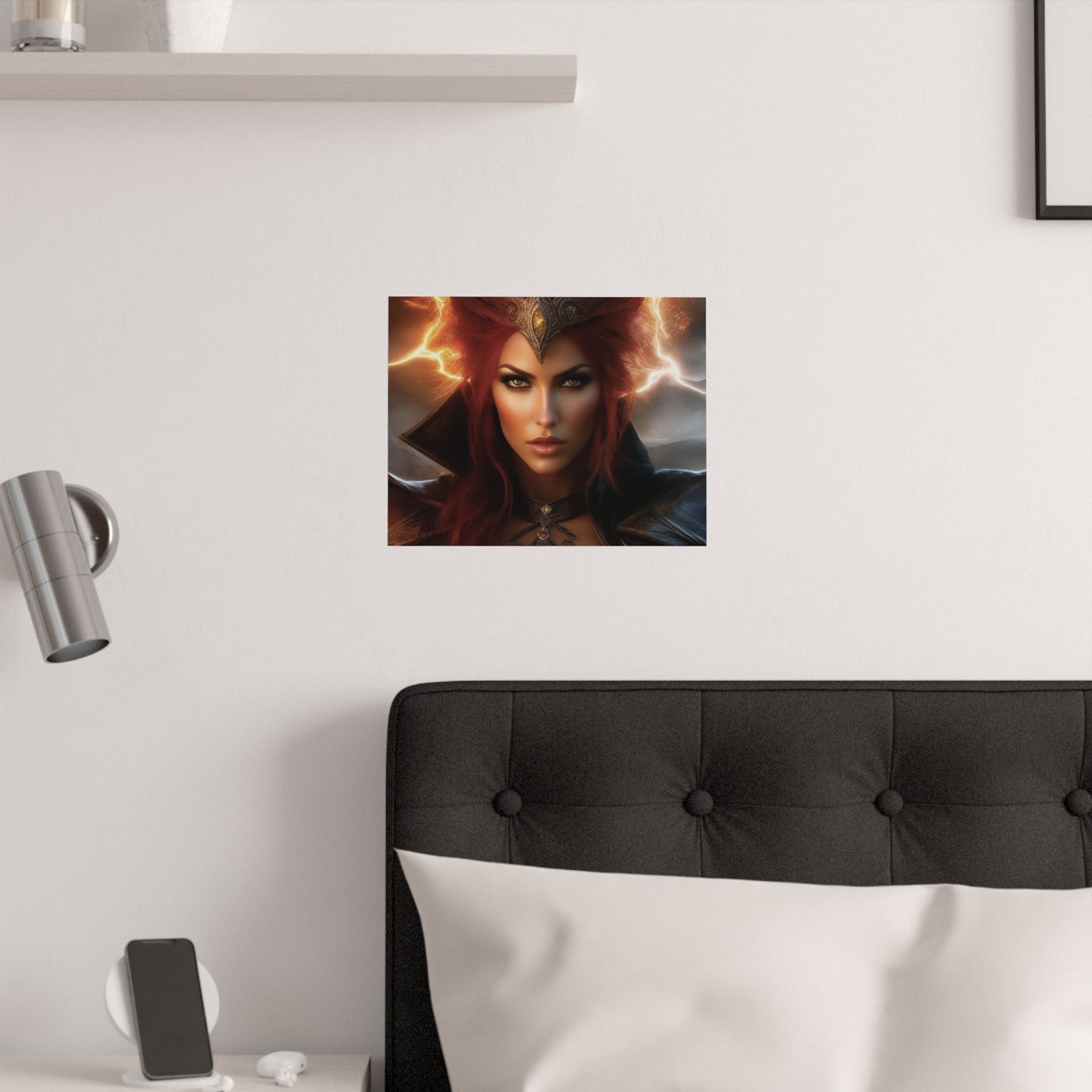 Redheaded Lightning Queen Satin Posters (210gsm)