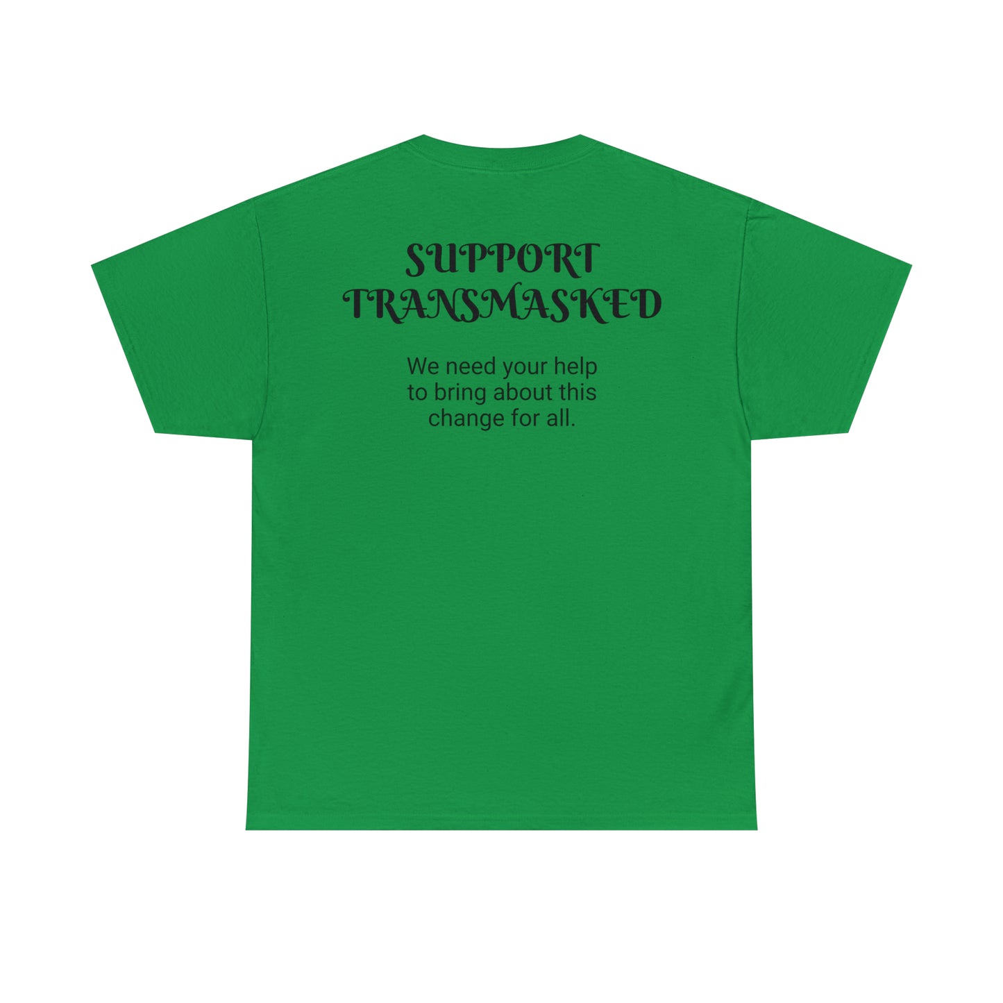 Transmasked Unisex Heavy Cotton Tee