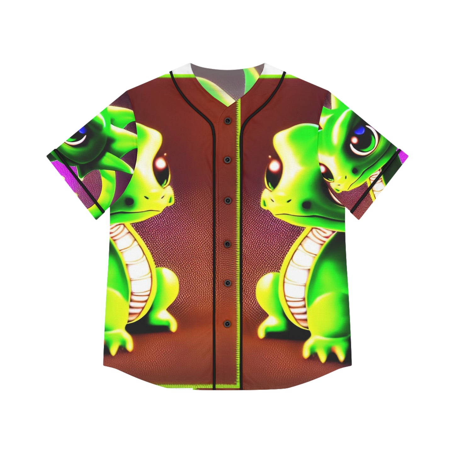 Baby Dragon Women's Baseball Jersey (AOP)