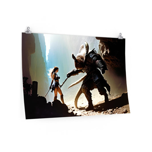 Premium Matte horizontal posters