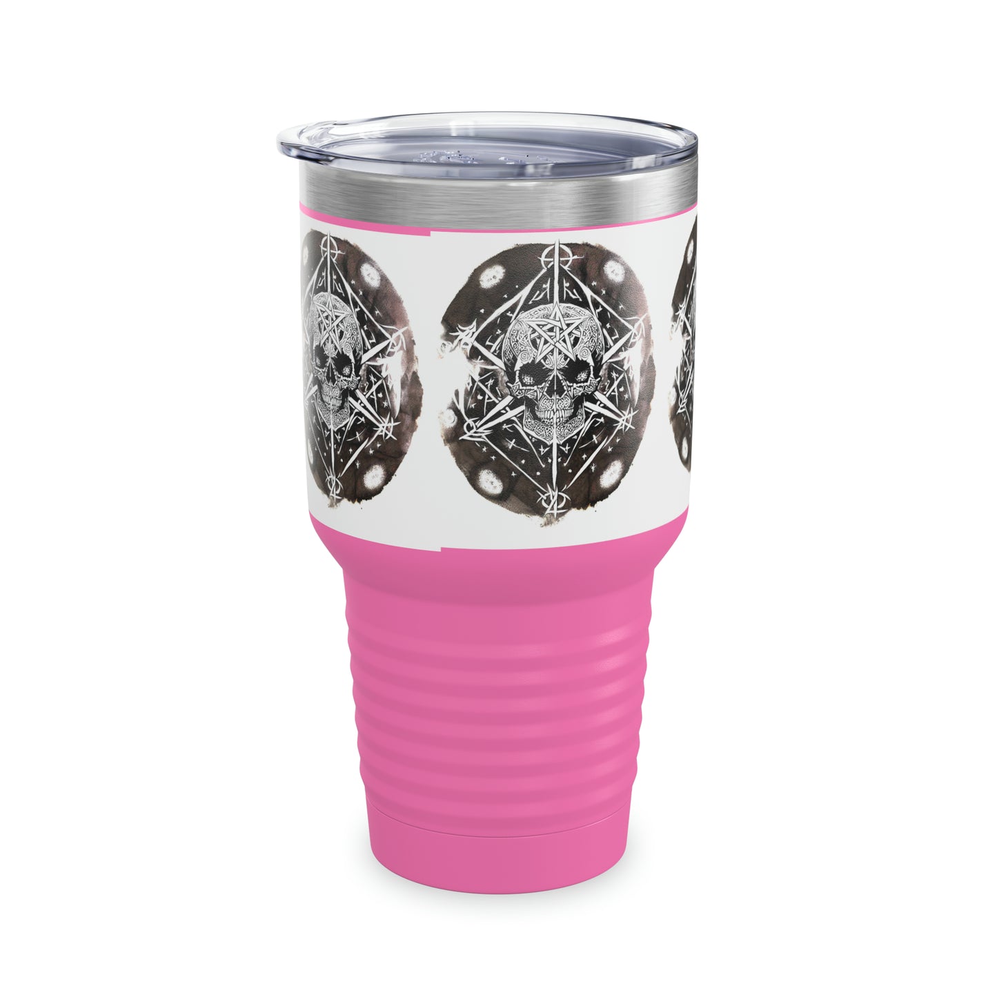 Pentagram Skull Ringneck Tumbler, 30oz