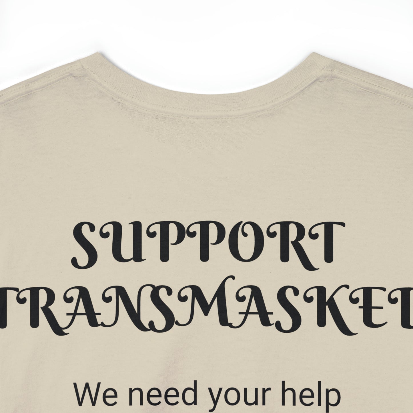 Transmasked Unisex Heavy Cotton Tee