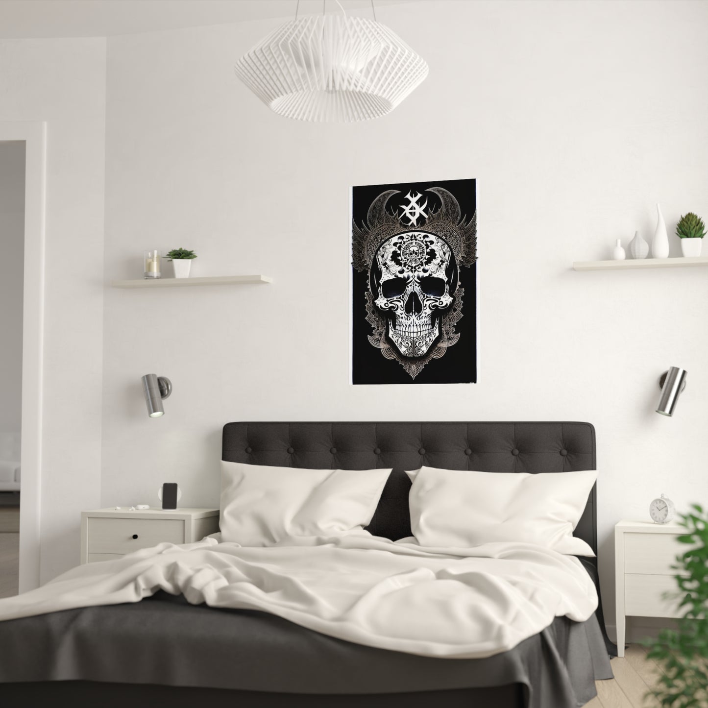 Skull Satin Posters (210gsm)