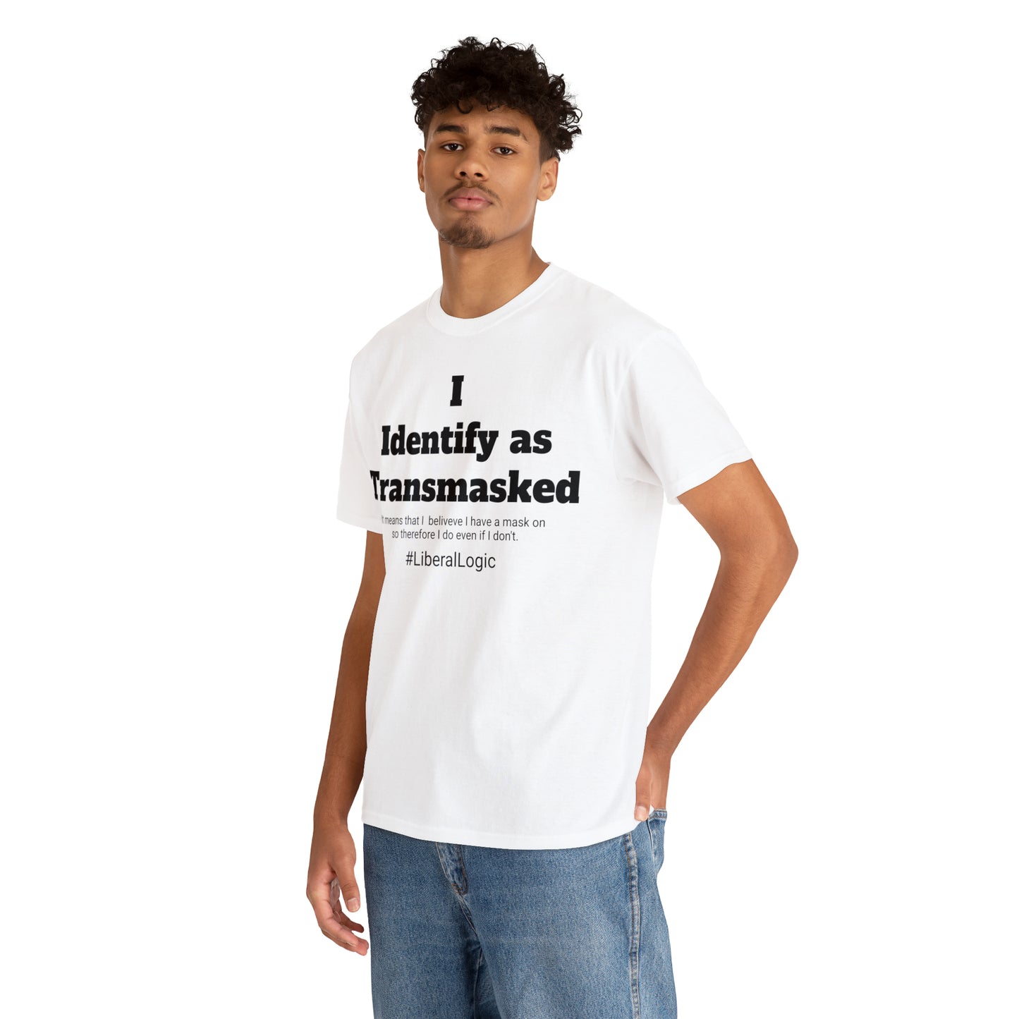 Transmasked Unisex Heavy Cotton Tee